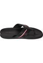 Sandalias Distintivas Hombre Negro Tommy Hilfiger de Tommy Hilfiger
