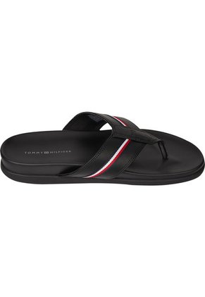 Sandalias Distintivas Hombre Negro Tommy Hilfiger