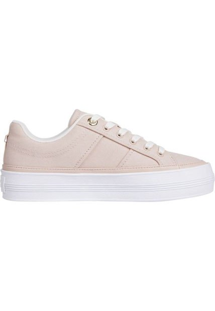 Tenis Rosa Casual Con Plataforma Tommy Hilfiger