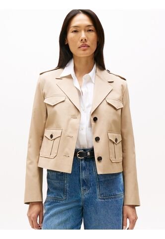 Chaqueta Beige De Estilo Militar Tommy Hilfiger Tommy Hilfiger