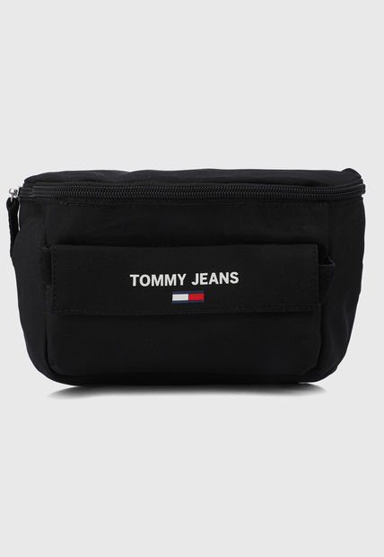 Canguro Negro-Blanco Tommy Jeans