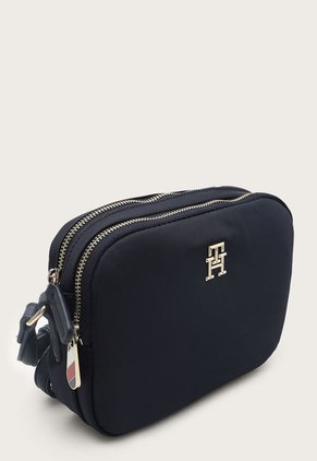 Bolso Manos Libres Azul Navy-Dorado Tommy Hilfiger
