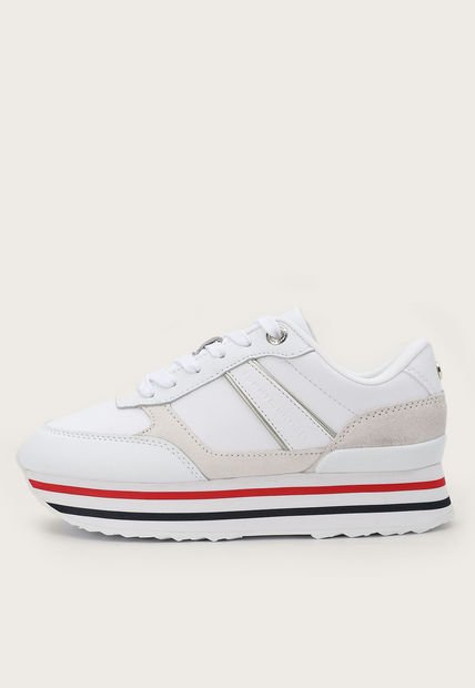 Tenis Lifestyle Blanco-Gris-Azul-Rojo Tommy Hilfiger