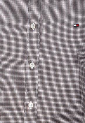 Camisa Gris-Blanco Tommy Hilfiger