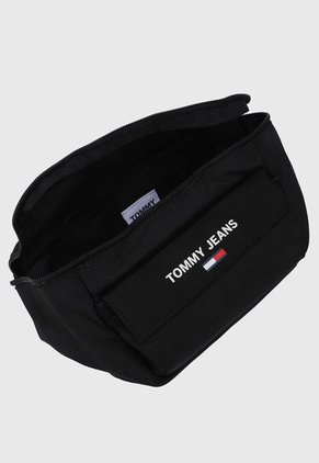 Canguro Negro-Blanco Tommy Jeans