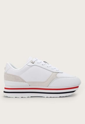 Tenis Lifestyle Blanco-Gris-Azul-Rojo Tommy Hilfiger