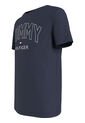 Camiseta Azul Manga Corta Con Logo Gráfico Tommy Hilfiger de Tommy Hilfiger