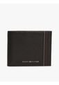 Billetera Negra Plegable De Cuero Tommy Hilfiger de Tommy Hilfiger