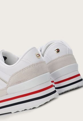 Tenis Lifestyle Blanco-Gris-Azul-Rojo Tommy Hilfiger