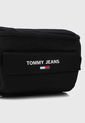 Canguro Negro-Blanco Tommy Jeans de Tommy Hilfiger