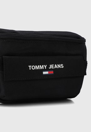 Canguro Negro-Blanco Tommy Jeans