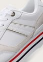 Tenis Lifestyle Blanco-Gris-Azul-Rojo Tommy Hilfiger de Tommy Hilfiger