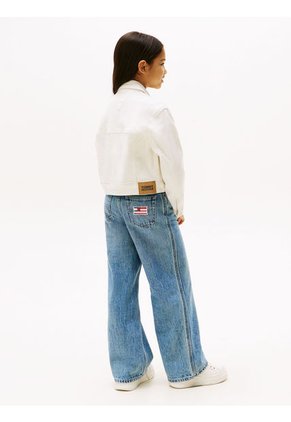 Chaqueta Blanca Vaquera Jeans Trucker Blanca Tommy Hilfiger