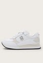 Tenis Lifestyle Blanco-Beige-Dorado Tommy Hilfiger de Tommy Hilfiger