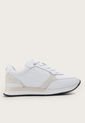 Tenis Lifestyle Blanco-Beige-Dorado Tommy Hilfiger de Tommy Hilfiger