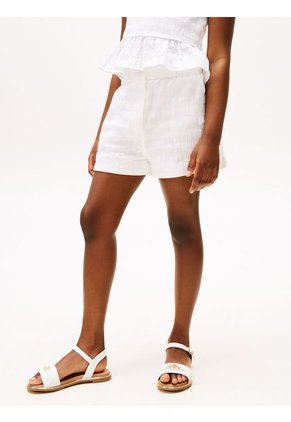 Pantalonetas Blanco Texturizados Tommy Hilfiger