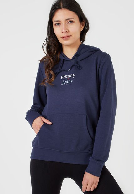 Hoodie Azul-Blanco-Celeste Tommy Jeans