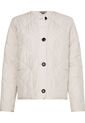 Chaqueta Acolchada Corta Sin Cuello Mujer Blanco Tommy Hilfiger de Tommy Hilfiger
