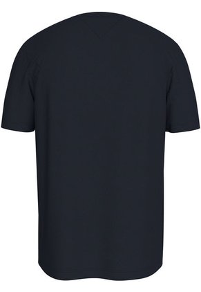 Camiseta Azul Con Logo Circular Tommy Hilfiger