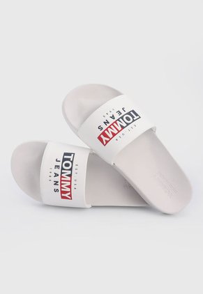 Playera Blanco-Azul-Rojo Tommy Jeans