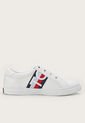 Tenis Lifestyle Blanco-Azul Navy-Rojo Tommy Hilfiger de Tommy Hilfiger