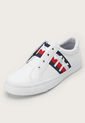 Tenis Lifestyle Blanco-Azul Navy-Rojo Tommy Hilfiger de Tommy Hilfiger