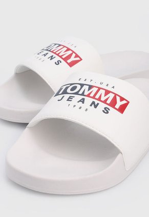 Playera Blanco-Azul-Rojo Tommy Jeans