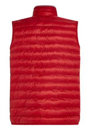 Chaleco Acolchado Plegable Con Cierre Hombre Rojo Tommy Hilfiger