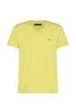Camiseta Amarilla Essential En Cuello V Tommy Hilfiger de Tommy Hilfiger