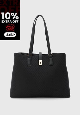 Bolso TOMMY HILFIGER Negro Tommy Hilfiger