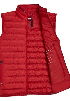 Chaleco Acolchado Plegable Con Cierre Hombre Rojo Tommy Hilfiger