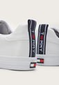 Tenis Lifestyle Blanco-Azul Navy-Rojo Tommy Hilfiger de Tommy Hilfiger