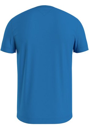 Camiseta De Corte Slim Fit En Algodón Hombre Azul Tommy Hilfiger