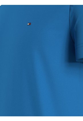 Camiseta De Corte Slim Fit En Algodón Hombre Azul Tommy Hilfiger