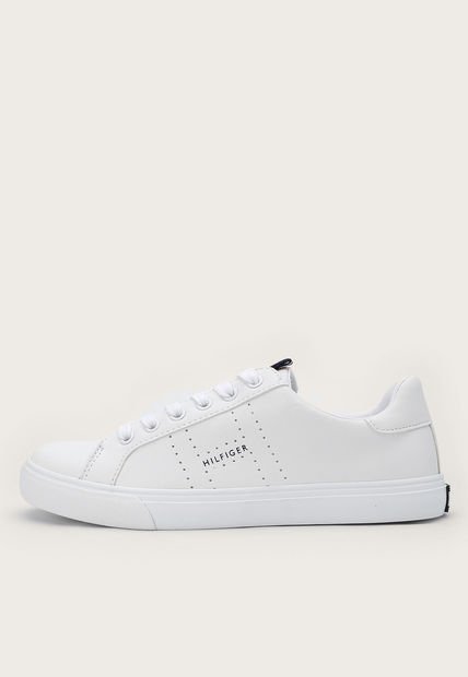 Tenis Lifestyle Blanco-Azul Navy-Rojo Tommy Hilfiger