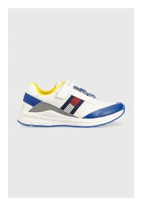 Tenis Blancos Con Velcro Para Niño Tommy Hilfiger
