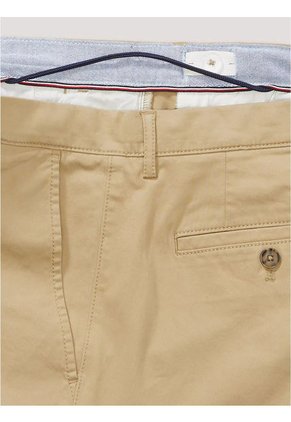 Pantalón Beige Chino Elastico De Corte Recto - Adaptive Tommy Hilfiger