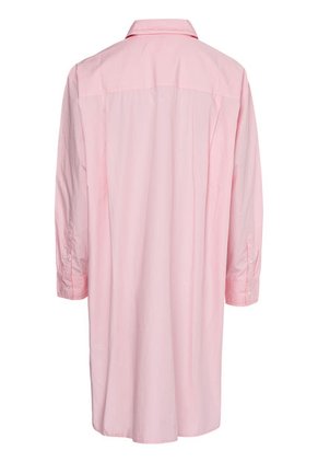 Vestido Camisero Rosado De Algodón Para Mujer Tommy Hilfiger