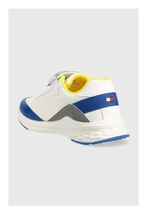 Tenis Blancos Con Velcro Para Niño Tommy Hilfiger
