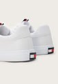 Tenis Lifestyle Blanco-Azul Navy-Rojo Tommy Hilfiger de Tommy Hilfiger