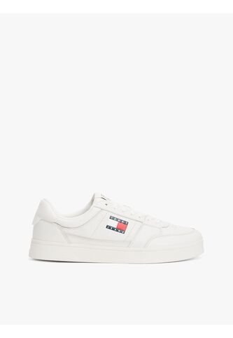 Tenis Blanco The Greenwich Essential De Cuero Tommy Hilfiger Tommy Hilfiger
