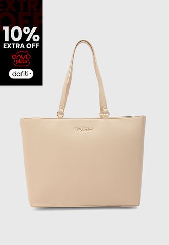 Bolso TOMMY HILFIGER Beige Tommy Hilfiger