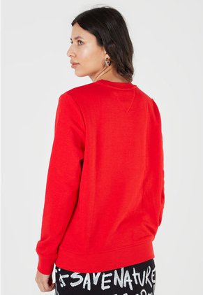 Buzo Rojo-Blanco Tommy Jeans