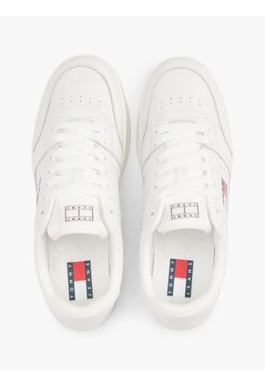 Tenis Blanco The Greenwich Essential De Cuero Tommy Hilfiger