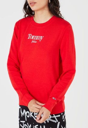 Buzo Rojo-Blanco Tommy Jeans