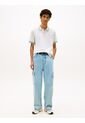 Polo Gris De Corte Regular Ribeteado Con Logo Tommy Jeans de Tommy Hilfiger