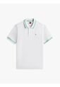 Polo Gris De Corte Regular Ribeteado Con Logo Tommy Jeans de Tommy Hilfiger