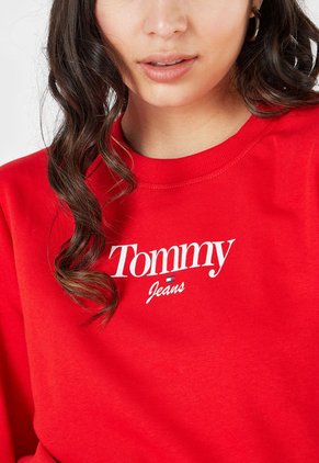 Buzo Rojo-Blanco Tommy Jeans