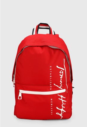 Morral Rojo-Blanco Tommy Hilfiger