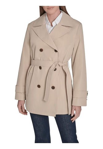 Chaqueta Negra Corta Para Lluvia  Tommy Hilfiger Tommy Hilfiger